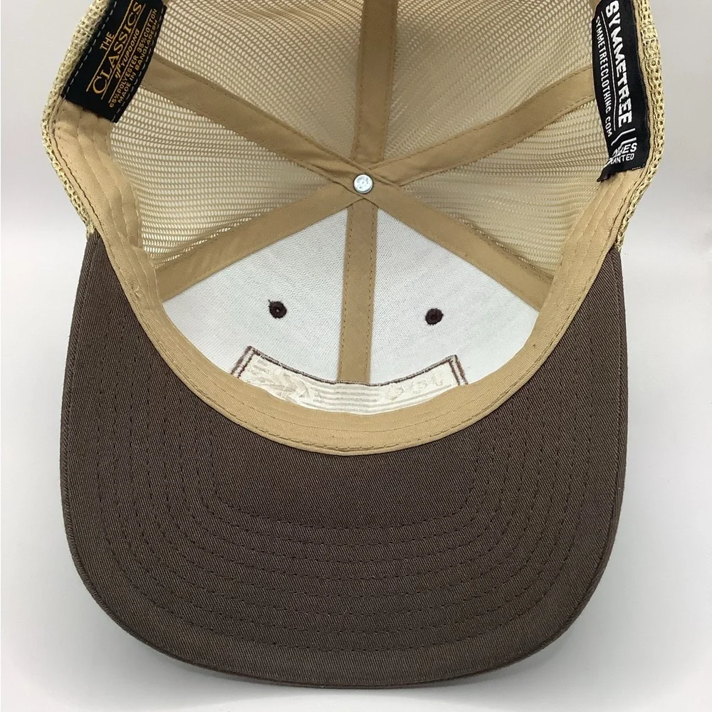 Symmetree Big Foot Sasquatch American Flag Cap Hat Baseball Patriotic